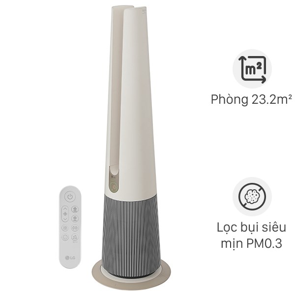 Máy lọc không khí LG PuriCare AeroTower Hit FS15GPBK0.ABAE 40W
                Mẫu mới
